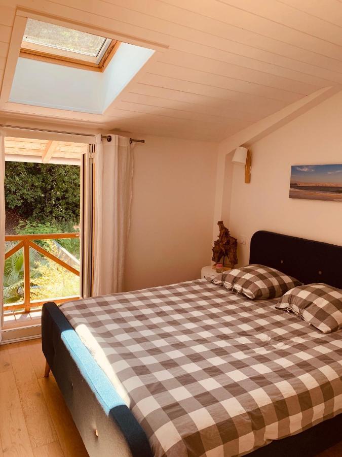 La Cabane Du Bois Arcachon Exteriör bild