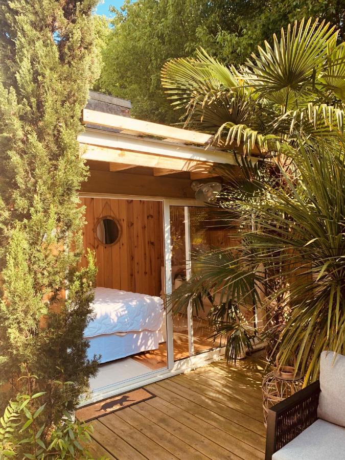 La Cabane Du Bois Arcachon Exteriör bild